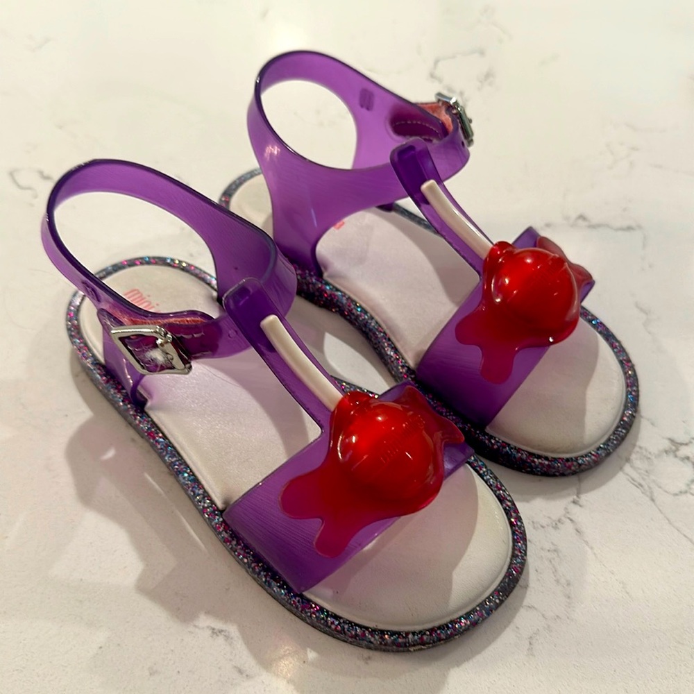 Mini Melissa Mar Lollipop Sandals